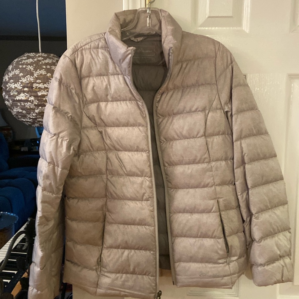 Eddie Bauer women’s puffer jacket, medium